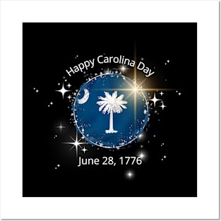 Happy Carolina Day Posters and Art